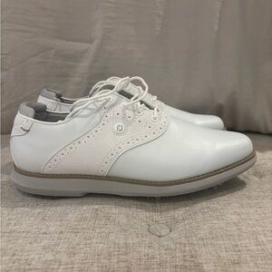 FootJoy Women’s White Oxford Golf Shoes